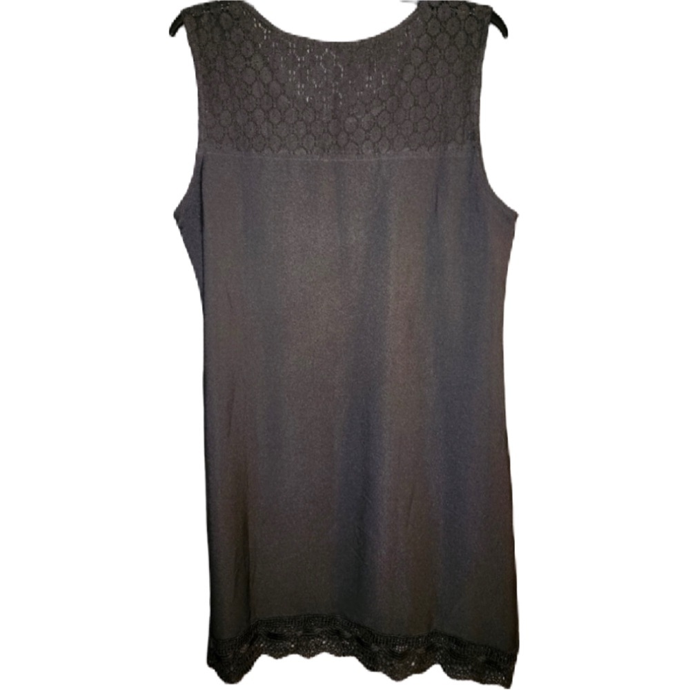 NWT The Royal Standard Elegant Black Lace Mini Dress Size XL